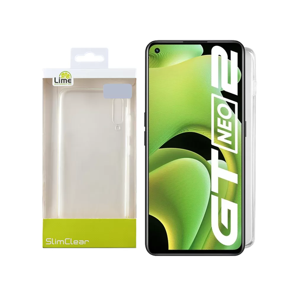 LIME ΘΗΚΗ REALME GT NEO 2 5G 6.62" SLIMCLEAR TPU CAMERA GUARD ΔΙΑΦΑΝΗ