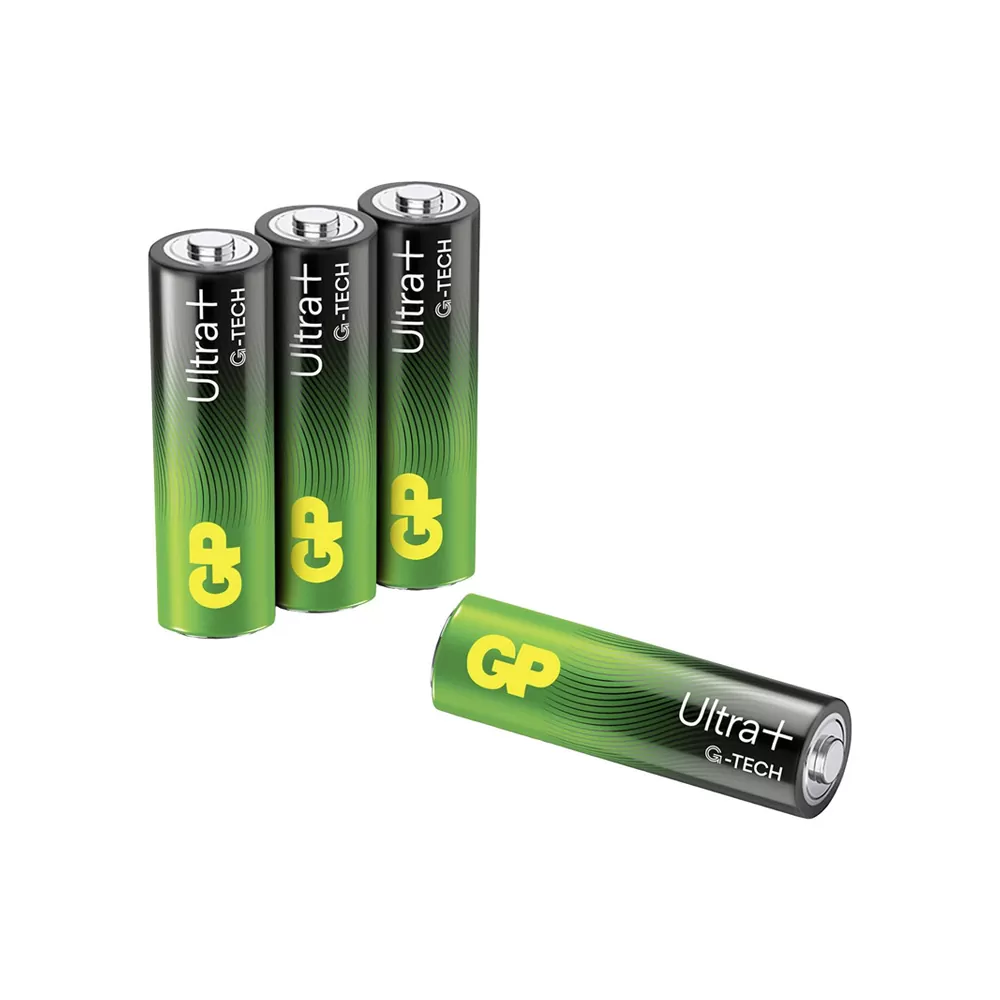 GP ΜΠΑΤΑΡΙΕΣ ΑΛΚΑΛΙΚΕΣ AA LR06 1.5V ULTRA PLUS ALKALINE G-TECH +200% MORE POWER 4/BLISTER - Image 2