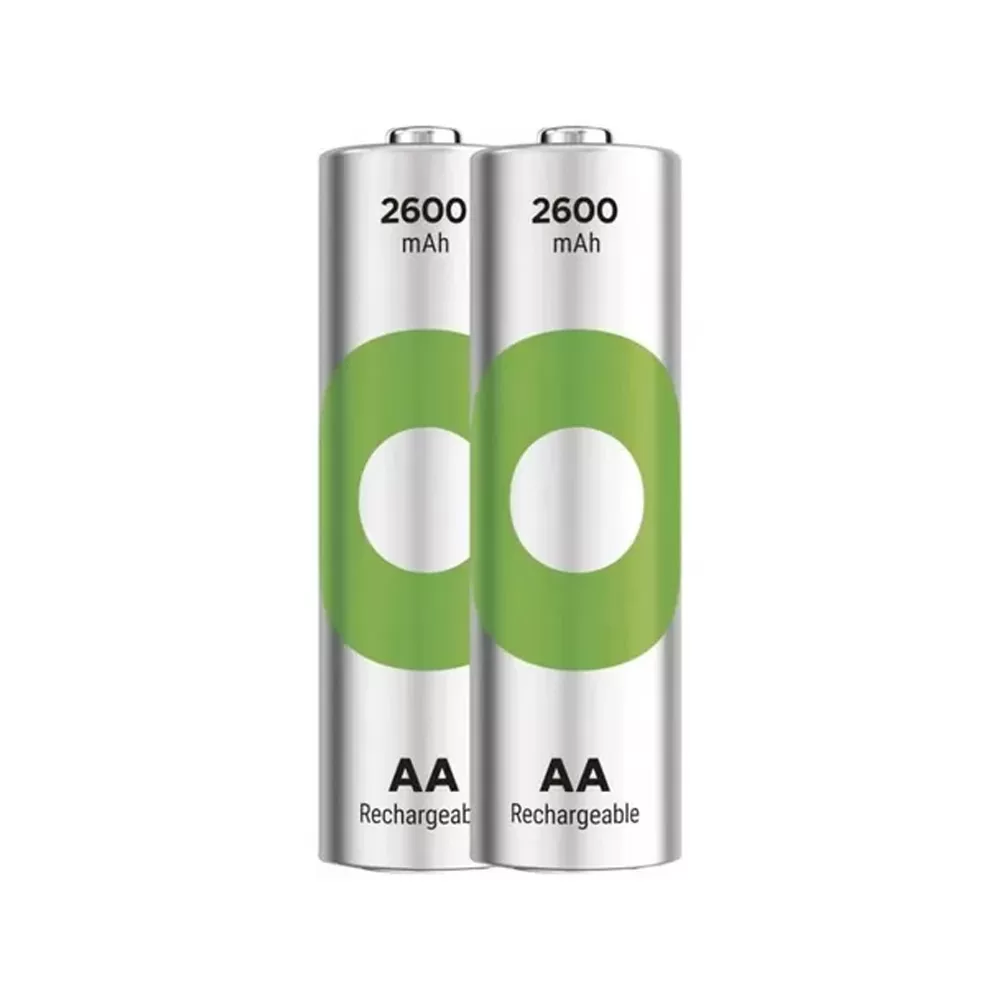 GP ΜΠΑΤΑΡΙΕΣ ΕΠΑΝΑΦΟΡΤΙΖΟΜΕΝΕΣ AA/R6 1.2V 2600mAh NIMH RECYKO READY TO USE 2/BLISTER - Image 2