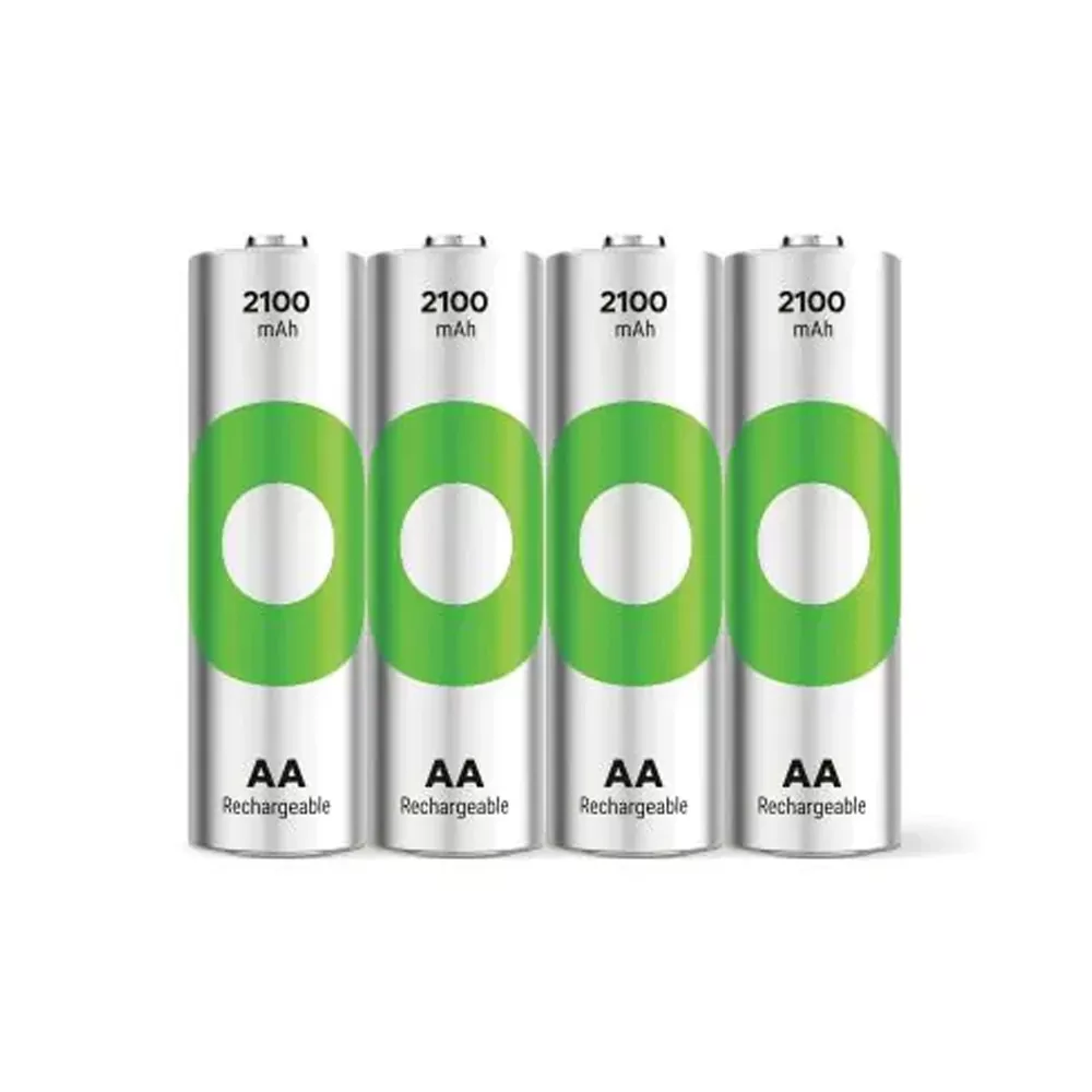 GP ΜΠΑΤΑΡΙΕΣ ΕΠΑΝΑΦΟΡΤΙΖΟΜΕΝΕΣ AA/R6 1.2V 2100mAh NIMH RECYKO READY TO USE 4/BLISTER - Image 2