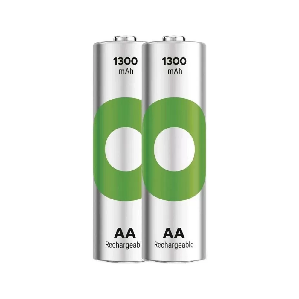GP ΜΠΑΤΑΡΙΕΣ ΕΠΑΝΑΦΟΡΤΙΖΟΜΕΝΕΣ AA/R6 1.2V 1300mAh NIMH RECYKO READY TO USE 2/BLISTER - Image 2