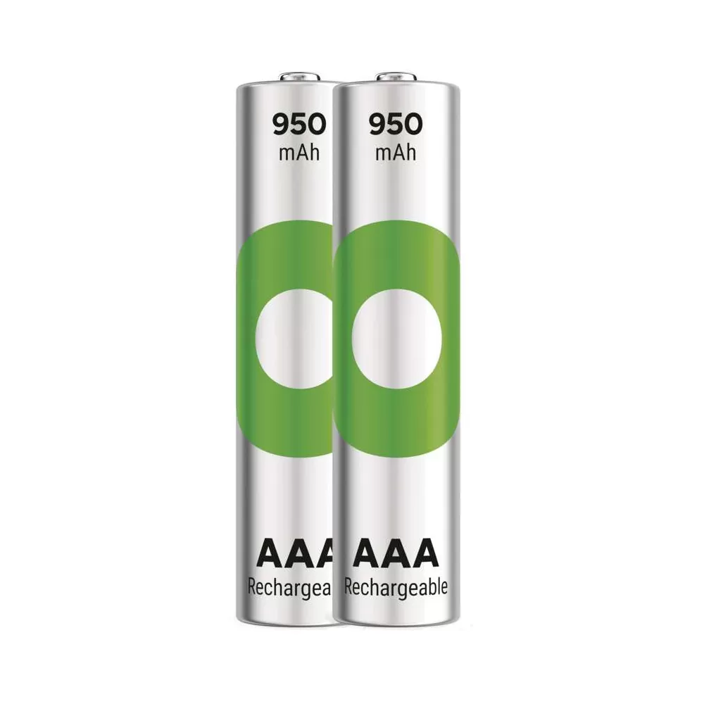 GP ΜΠΑΤΑΡΙΕΣ ΕΠΑΝΑΦΟΡΤΙΖΟΜΕΝΕΣ AAA/R03 1.2V 950mAh NIMH RECYKO READY TO USE 2/BLISTER - Image 2