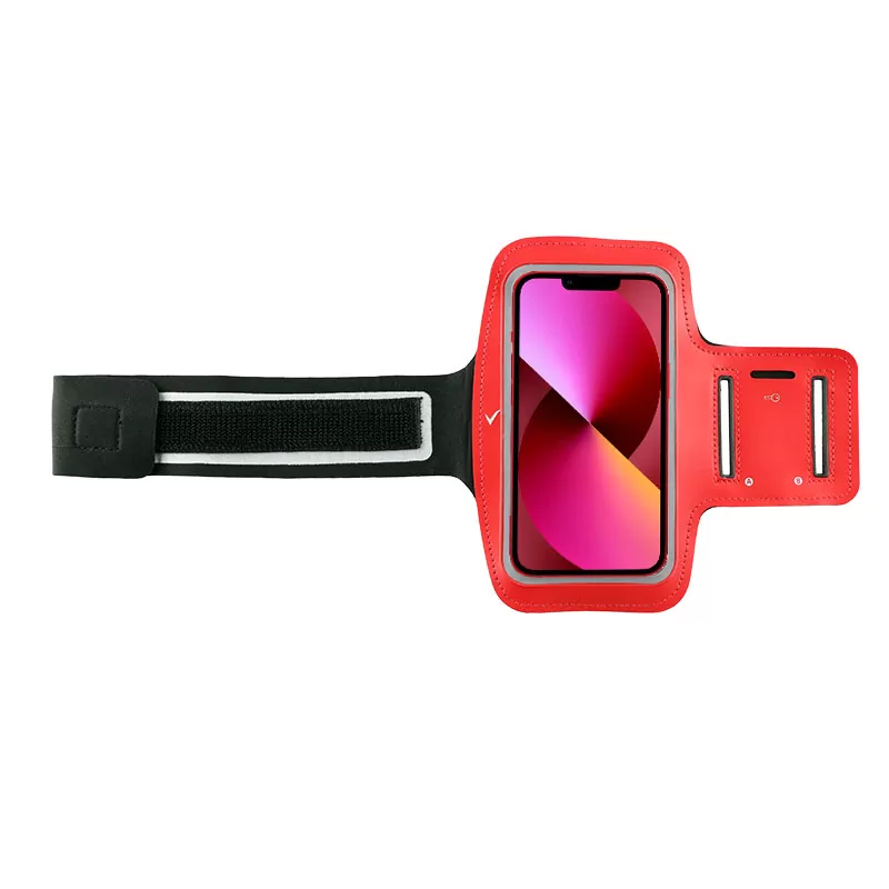 VOLTE-TEL ΘΗΚΗ SPORTS ARMBAND LUMINUS UNIVERSAL BIG SIZE 5.7"-6.9" 45x18cm RED - Image 6