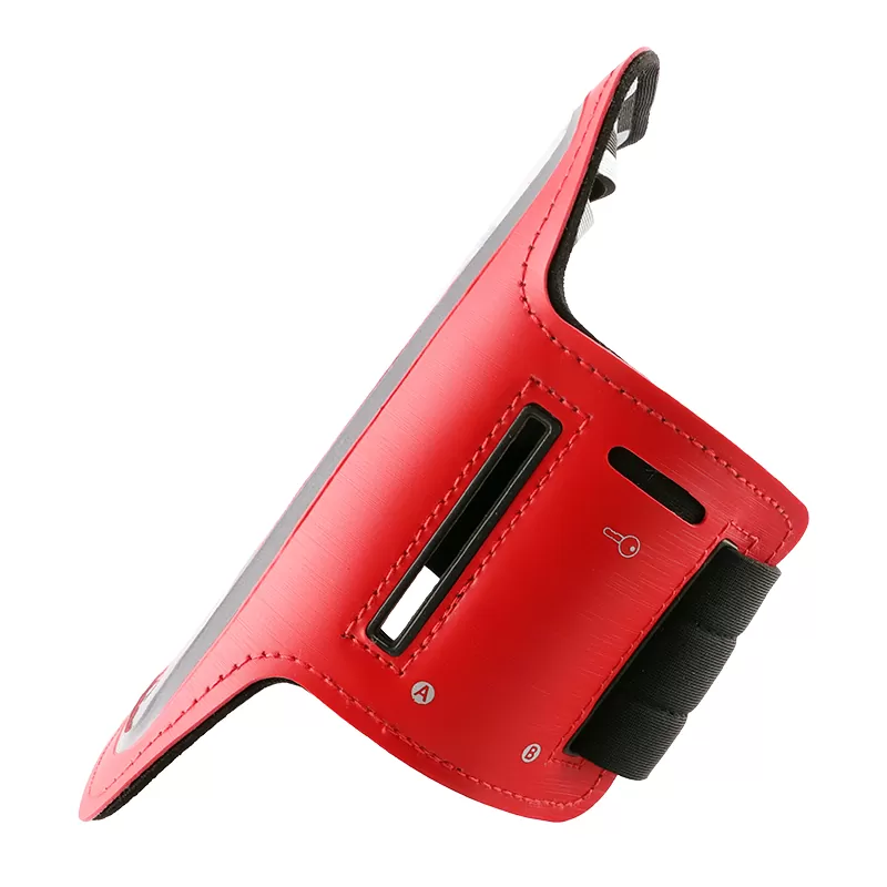 VOLTE-TEL ΘΗΚΗ SPORTS ARMBAND LUMINUS UNIVERSAL BIG SIZE 5.7"-6.9" 45x18cm RED - Image 3