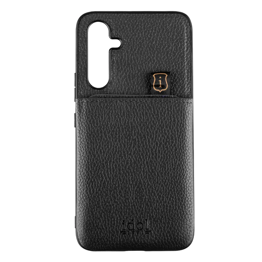 IDOL 1991 ΘΗΚΗ SAMSUNG A54 5G A546 6.4" ANTI-RFID LEATHER SMART WALLET CAMERA GUARD BLACK - Image 7