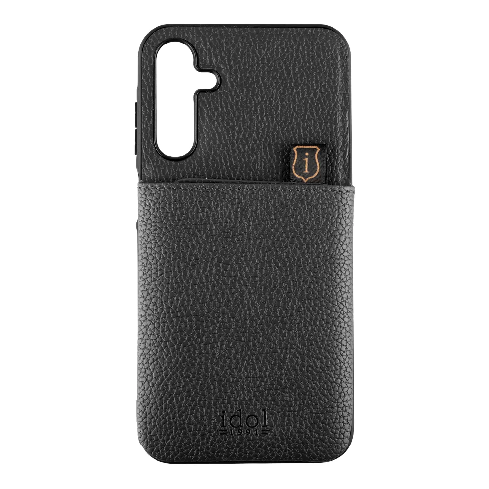 IDOL 1991 ΘΗΚΗ SAMSUNG S23 5G S911 6.1" ANTI-RFID LEATHER SMART WALLET CAMERA GUARD BLACK - Image 7