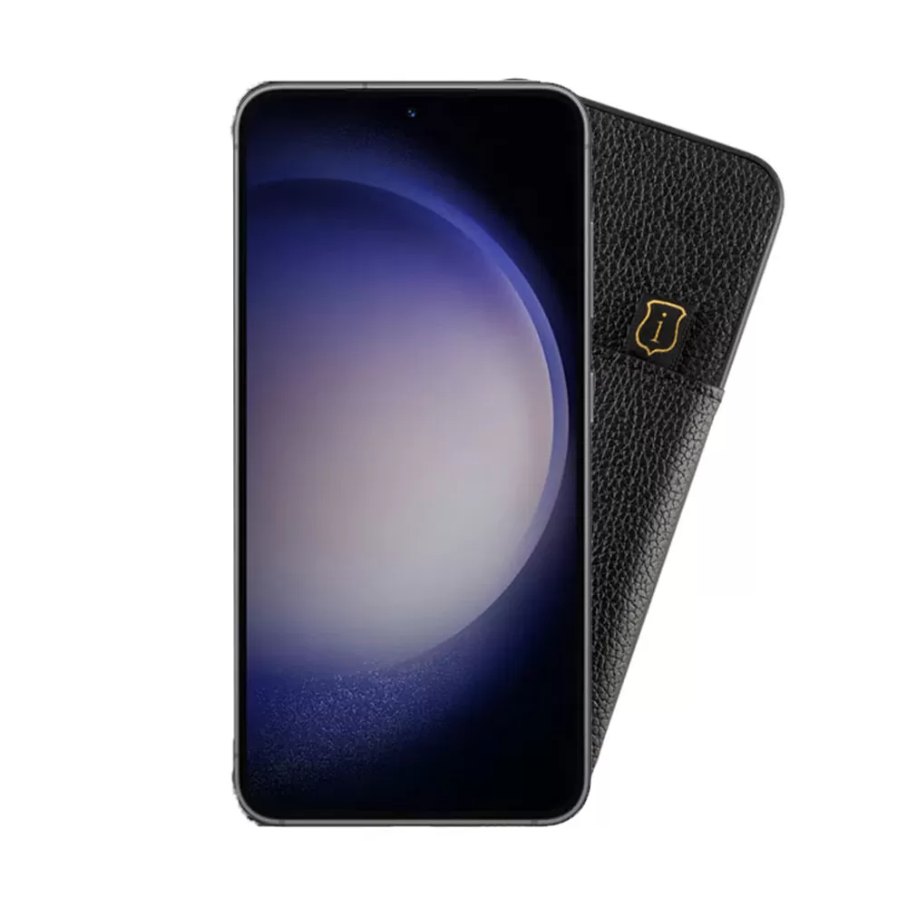 IDOL 1991 ΘΗΚΗ SAMSUNG S23 5G S911 6.1" ANTI-RFID LEATHER SMART WALLET CAMERA GUARD BLACK - Image 5