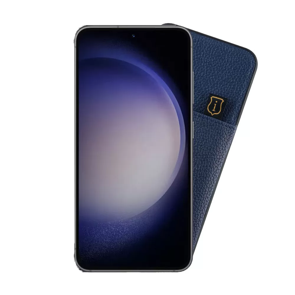IDOL 1991 ΘΗΚΗ SAMSUNG S23 PLUS 5G S916 6.6" ANTI-RFID LEATHER SMART WALLET CAMERA GUARD BLUE - Image 5