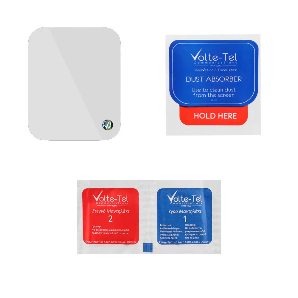 VOLTE-TEL TEMPERED GLASS XIAOMI REDMI WATCH 4 1.97" 9H 0.30mm 2.5D FULL GLUE FULL COVER - Image 3