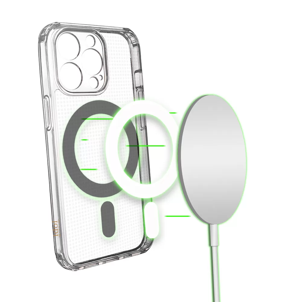 IDOL 1991 ΘΗΚΗ IPHONE 12 6.1" MAGSAFE ANTISHOCK CLEAR AIR BACK COVER TPU FULL CAMERA PROTECTION ΔΙΑΦΑΝΗ - Image 3