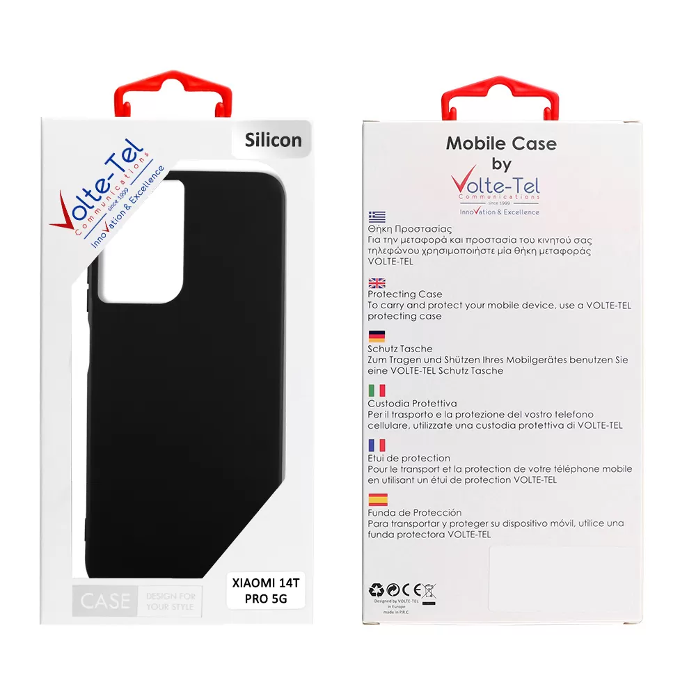 VOLTE-TEL ΘΗΚΗ MOTOROLA MOTO G35 5G 6.72" SILICON TPU BLACK - Image 2