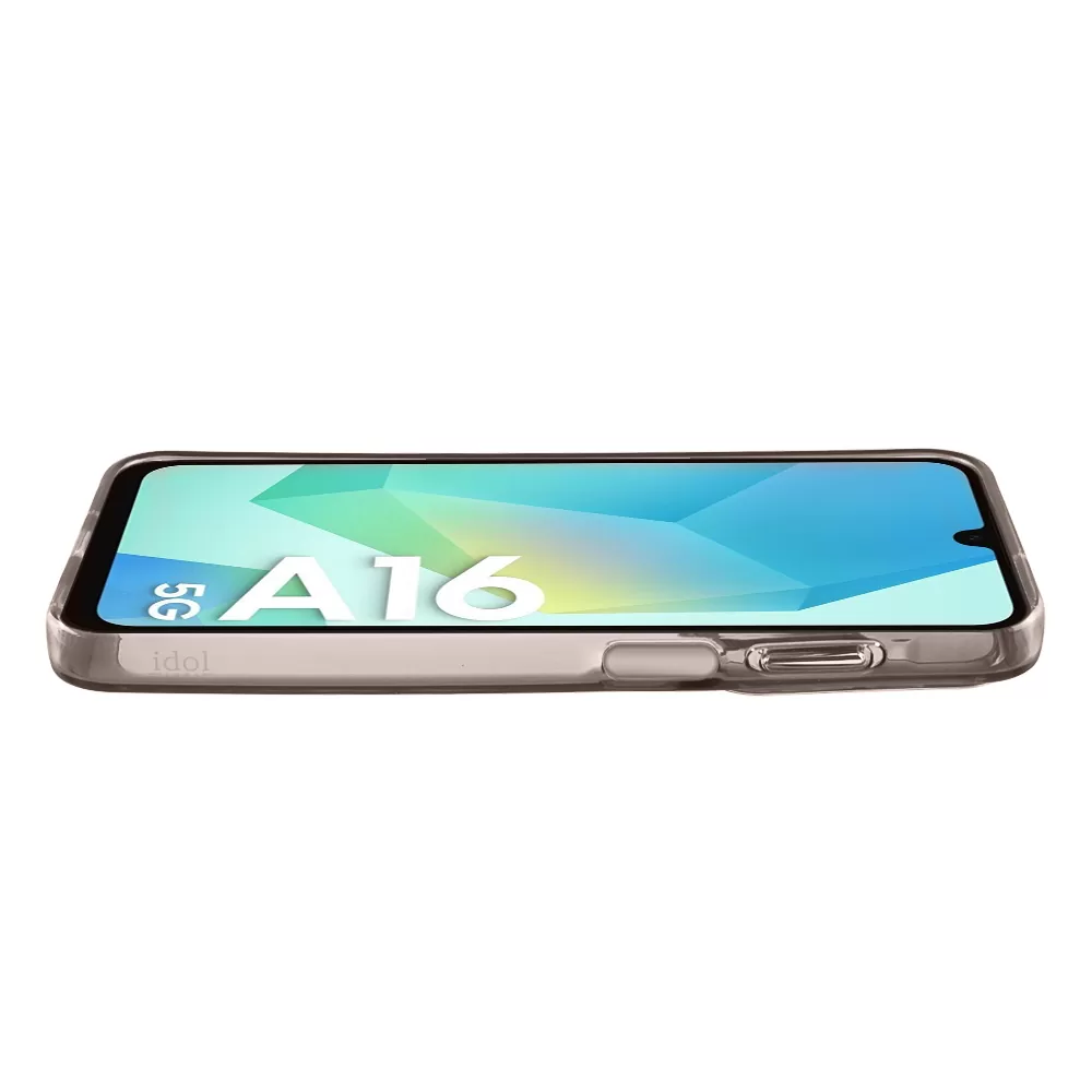 IDOL 1991 ΘΗΚΗ SAMSUNG A16 4G A165/A16 5G A166 6.7" CRISTALYTE TPU CAMERA GUARD ΔΙΑΦΑΝΗ ΓΚΡΙ - Image 6