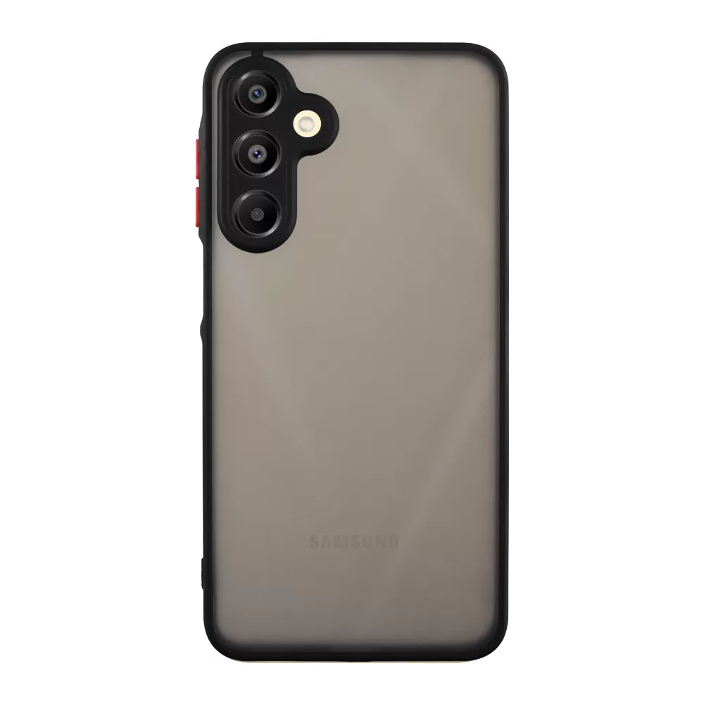 LIME ΘΗΚΗ SAMSUNG A16 4G A165/A16 5G A166 6.7" HARDSHELL FUSION FULL CAMERA PROTECTION BLACK WITH RED KEYS - Image 6