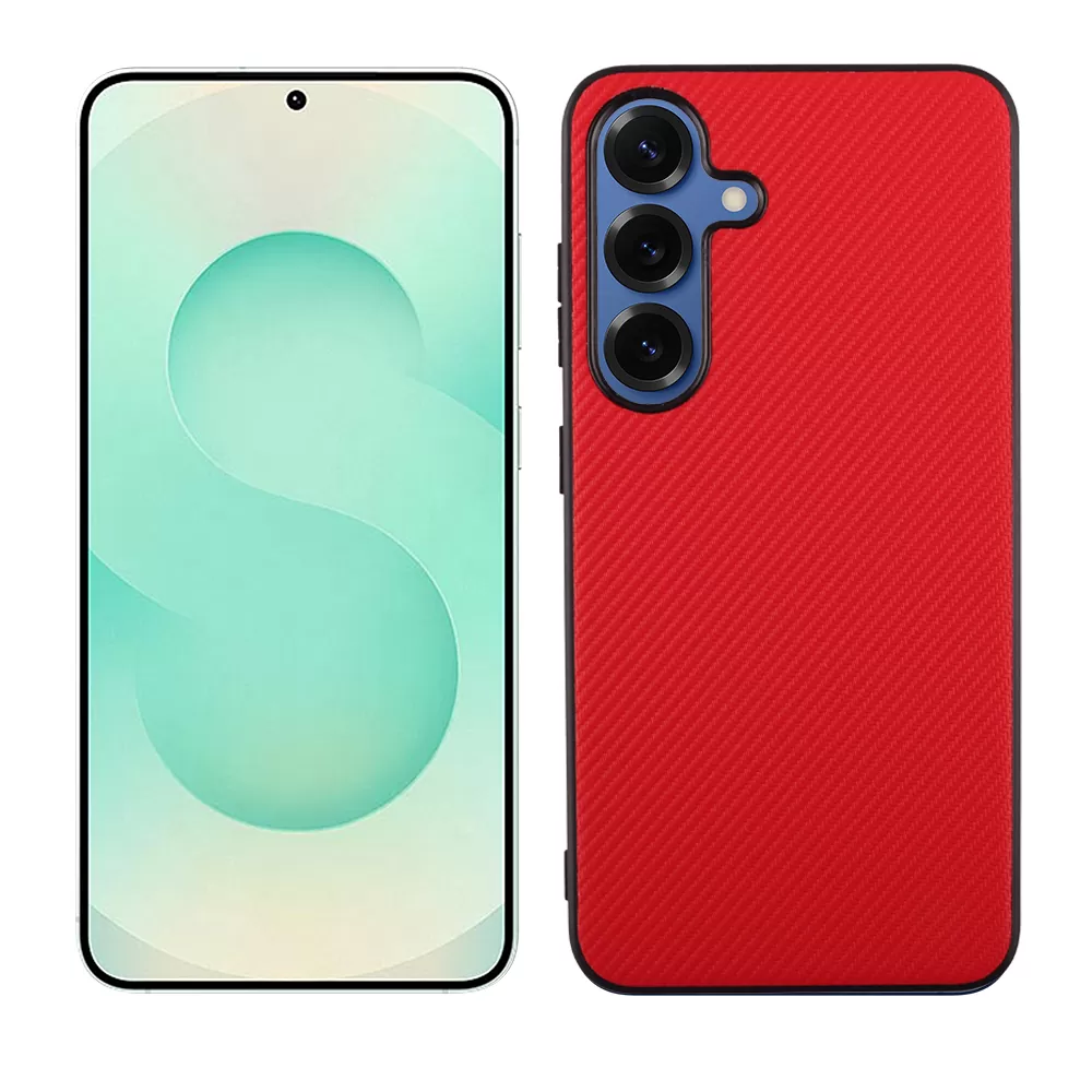 VOLTE-TEL ΘΗΚΗ SAMSUNG S25 PLUS 5G S936 6.7" CARBON LIFT CAMERA GUARD RED - Image 5