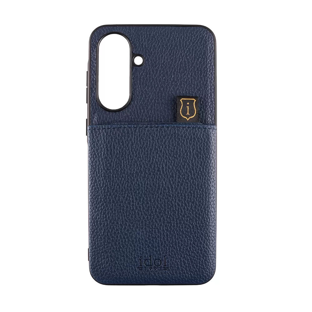 IDOL 1991 ΘΗΚΗ SAMSUNG A36 5G A366 6.7" ANTI-RFID LEATHER SMART WALLET CAMERA GUARD BLUE - Image 7