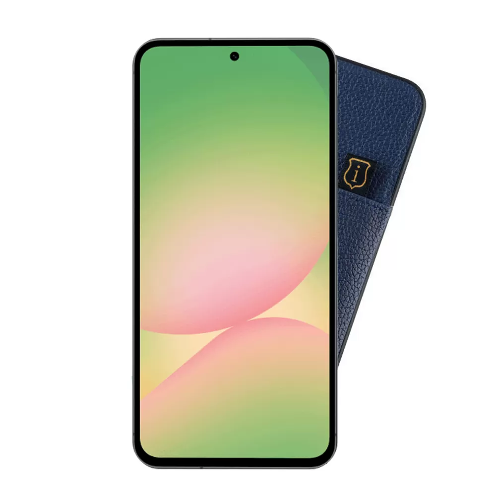 IDOL 1991 ΘΗΚΗ SAMSUNG A56 5G A566 6.64" ANTI-RFID LEATHER SMART WALLET CAMERA GUARD BLUE - Image 5