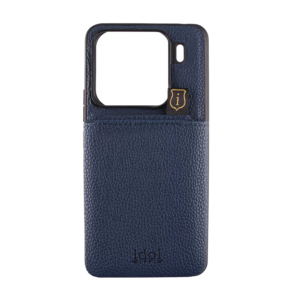 IDOL 1991 ΘΗΚΗ XIAOMI 15 PRO 5G 6.73" ANTI-RFID LEATHER SMART WALLET CAMERA GUARD BLUE - Image 7