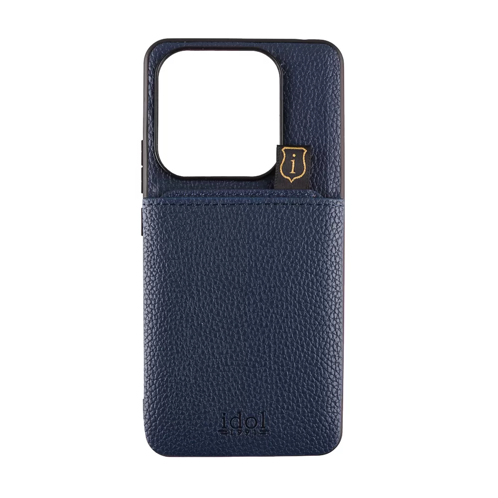 IDOL 1991 ΘΗΚΗ XIAOMI REDMI NOTE 14 5G 6.67" ANTI-RFID LEATHER SMART WALLET CAMERA GUARD BLUE - Image 7