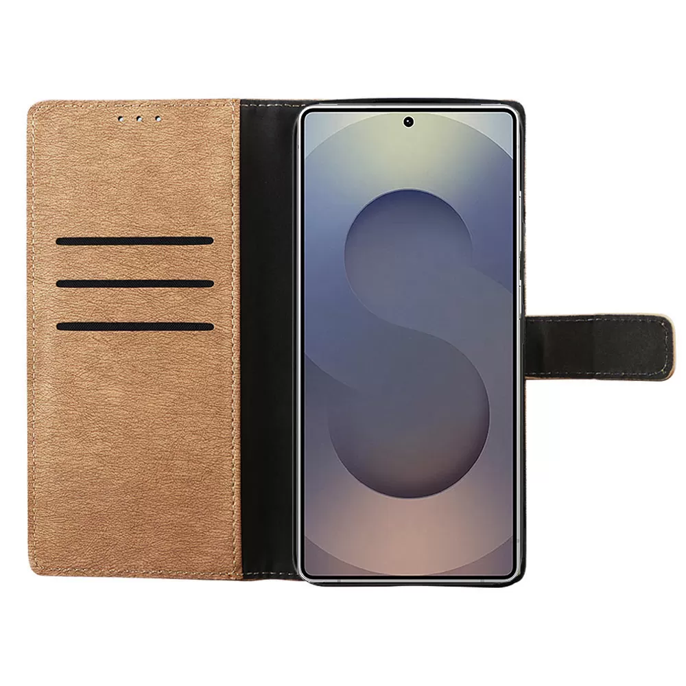 VOLTE-TEL ΘΗΚΗ SAMSUNG S25 ULTRA 5G S938 6.9" ALLURE MAGNET BOOK STAND CLIP GOLD - Image 6