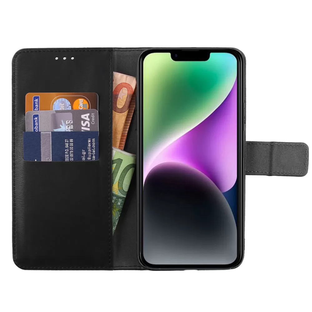 VOLTE-TEL ΘΗΚΗ IPHONE 16E 6.1" ALLURE MAGNET BOOK STAND CLIP BLACK - Image 6