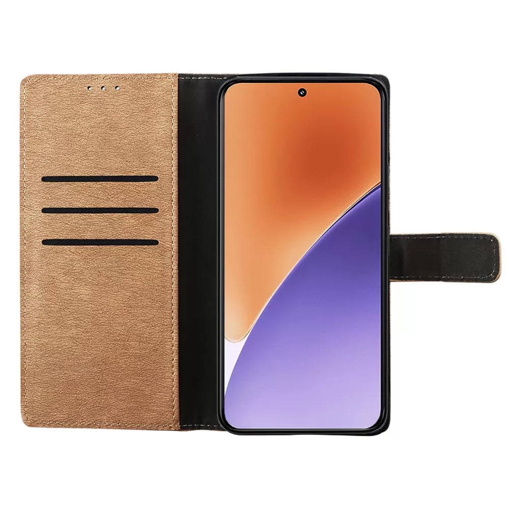 VOLTE-TEL ΘΗΚΗ XIAOMI 15 5G 6.36" ALLURE MAGNET BOOK STAND CLIP GOLD - Image 6