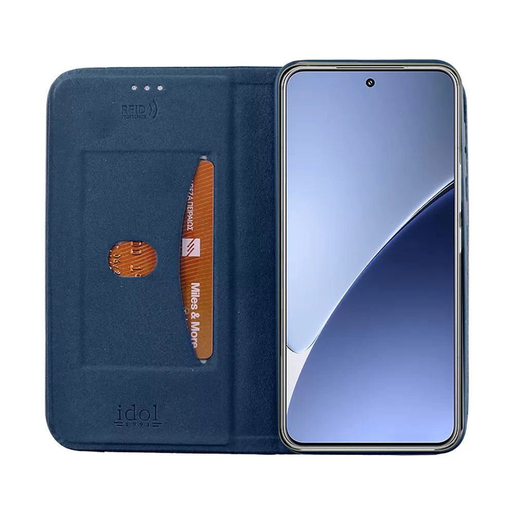 IDOL 1991 ΘΗΚΗ XIAOMI 15 PRO 5G 6.73" ELITE ANTI-RFID BOOK STAND BLUE - Image 7