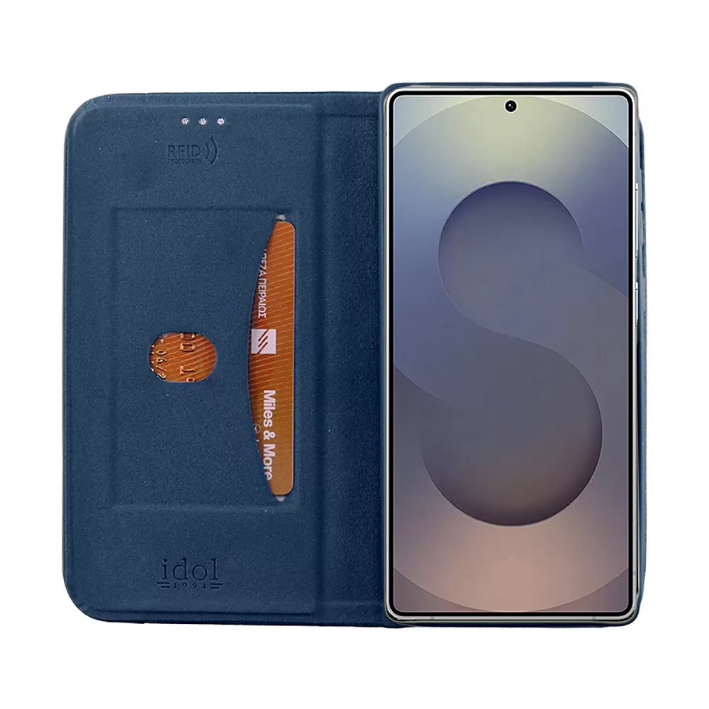 IDOL 1991 ΘΗΚΗ SAMSUNG S25 ULTRA 5G S938 6.9" ELITE ANTI-RFID BOOK STAND BLUE - Image 7