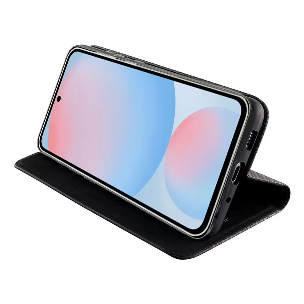 IDOL 1991 ΘΗΚΗ SAMSUNG A56 5G A566 6.7" ELITE ANTI-RFID BOOK STAND BLACK - Image 4