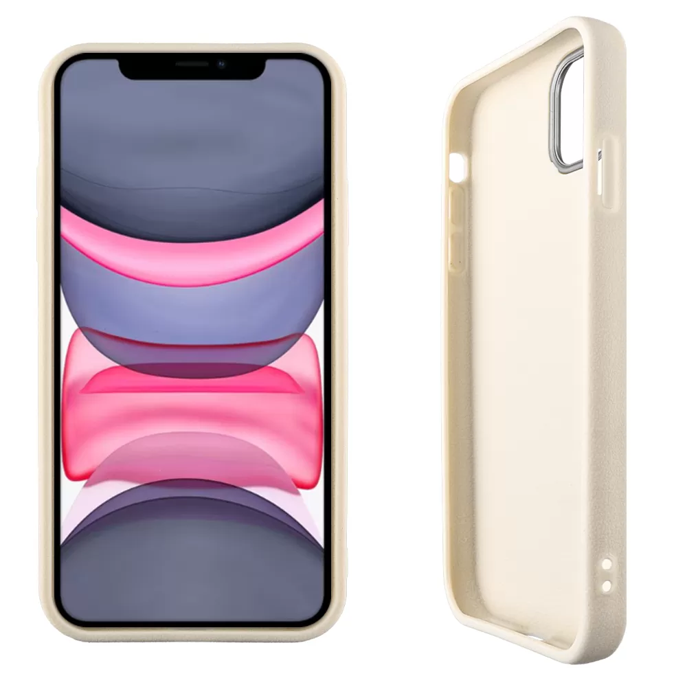 LIME ΘΗΚΗ IPHONE 11 6.1" FLEXISNAP TPU CAMERA GUARD OFF WHITE - Image 4