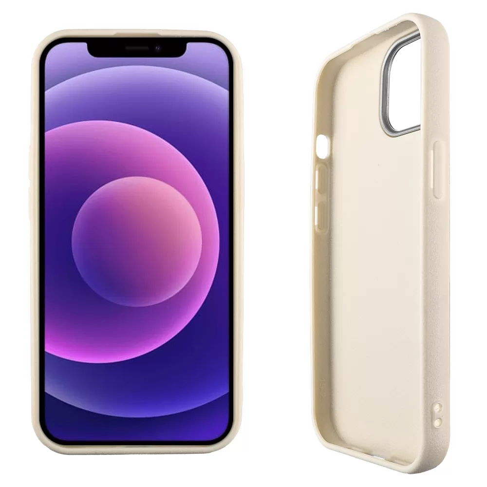 LIME ΘΗΚΗ IPHONE 12 PRO/IPHONE 12 6.1" FLEXISNAP TPU CAMERA GUARD OFF WHITE - Image 4