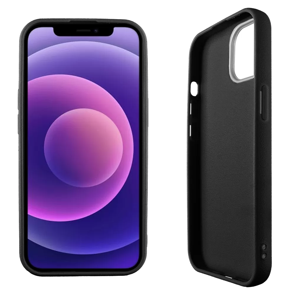 LIME ΘΗΚΗ IPHONE 12 PRO/IPHONE 12 6.1" FLEXISNAP TPU CAMERA GUARD BLACK - Image 4