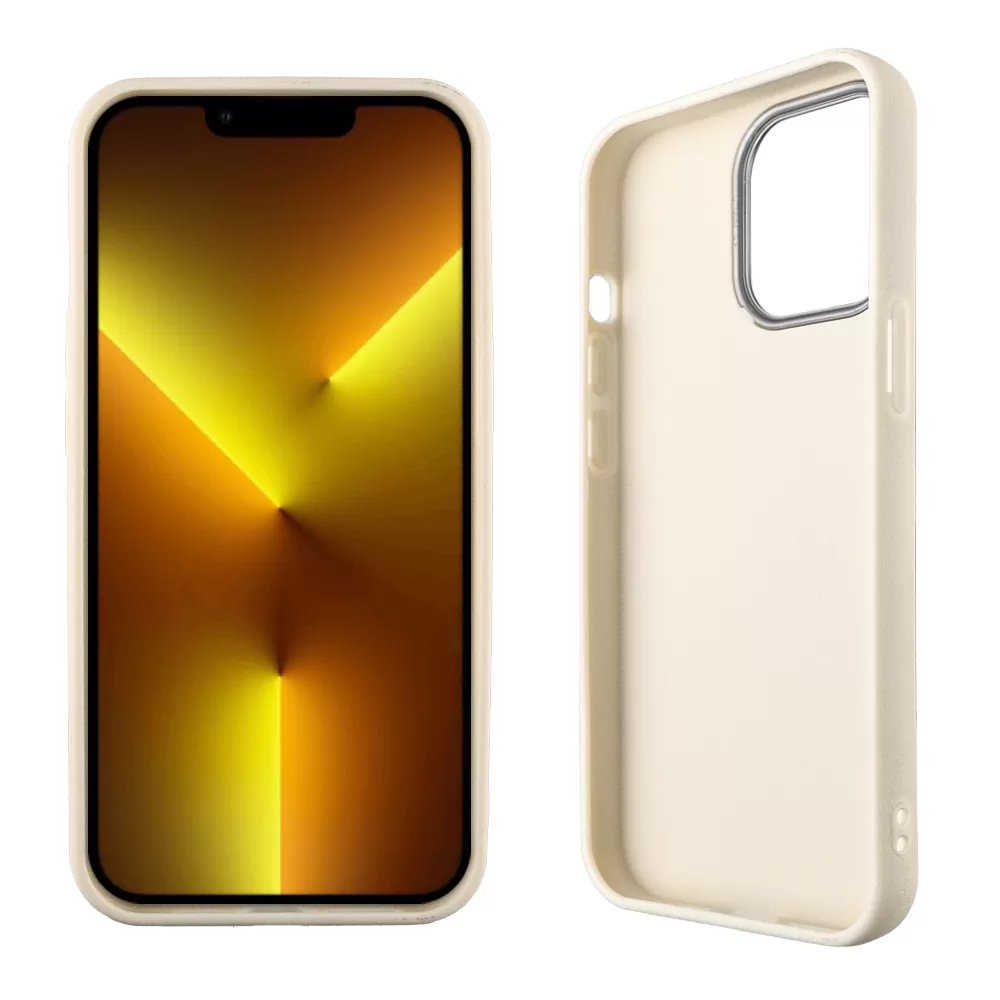 LIME ΘΗΚΗ IPHONE 13 PRO 6.1" FLEXISNAP TPU CAMERA GUARD OFF WHITE - Image 4