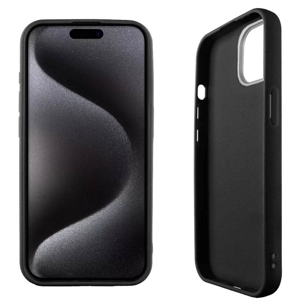 LIME ΘΗΚΗ IPHONE 15 PRO 6.1" FLEXISNAP TPU CAMERA GUARD BLACK - Image 4