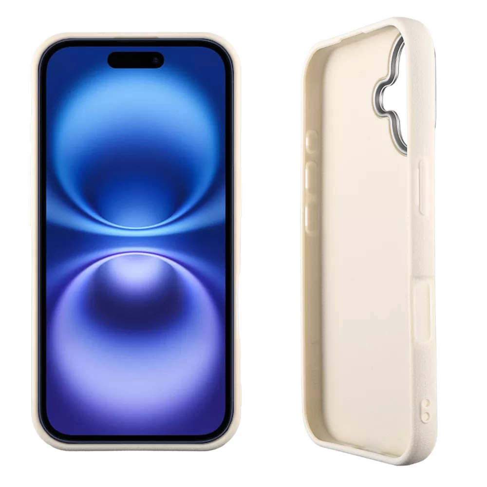 LIME ΘΗΚΗ IPHONE 16 6.1" FLEXISNAP TPU CAMERA GUARD OFF WHITE - Image 4