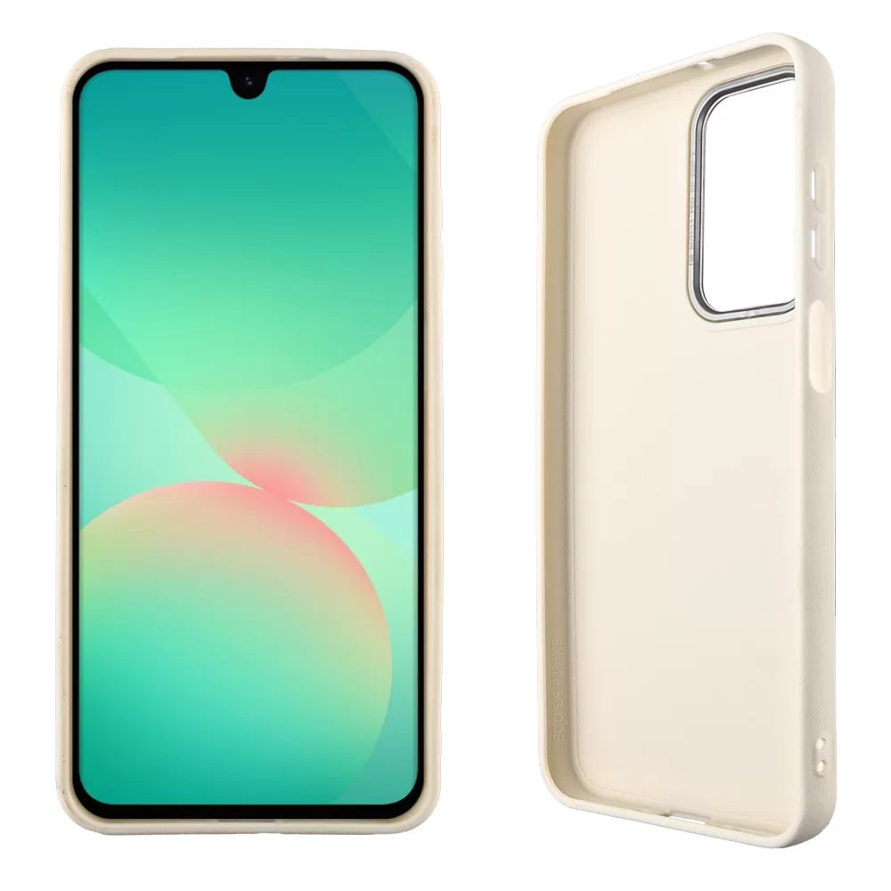 LIME ΘΗΚΗ SAMSUNG A26 5G A266 6.64" FLEXISNAP TPU CAMERA GUARD OFF WHITE - Image 4