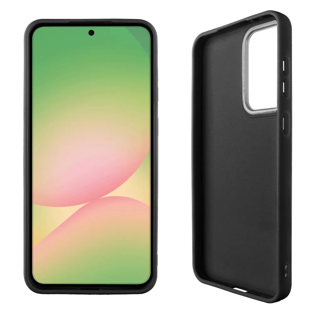 LIME ΘΗΚΗ SAMSUNG A56 5G A566 6.7" FLEXISNAP TPU CAMERA GUARD BLACK - Image 4