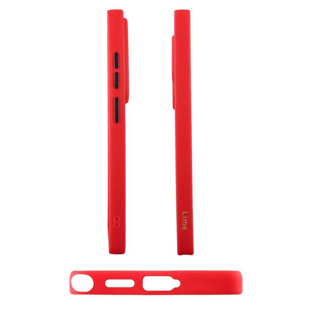 LIME ΘΗΚΗ SAMSUNG S25 ULTRA 5G S938 6.9" HARDSHELL FUSION FULL CAMERA PROTECTION RED WITH BLACK KEYS - Image 5