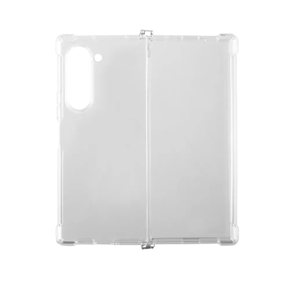 IDOL 1991 ΘΗΚΗ SAMSUNG Z FOLD 6 5G F956 7.6" ANTISHOCK AIR TPU WITH METAL BOND CAMERA GUARD ΔΙΑΦΑΝΗ - Image 3