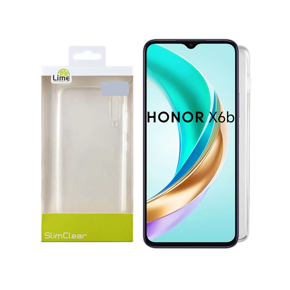 LIME ΘΗΚΗ HONOR X6B 4G 6.56" SLIMCLEAR TPU FULL CAMERA PROTECTION ΔΙΑΦΑΝΗ