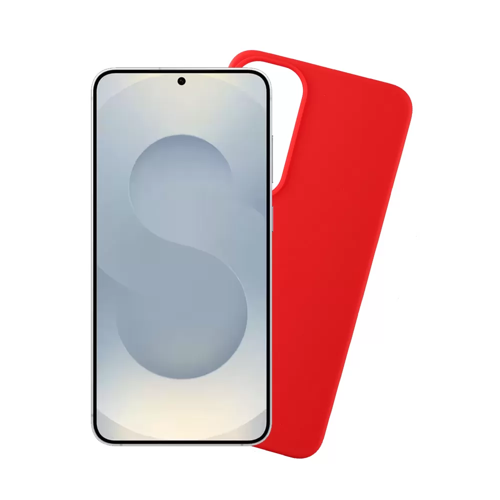 VOLTE-TEL ΘΗΚΗ SAMSUNG S25 PLUS 5G S936 6.7" SILICON TPU CAMERA GUARD RED