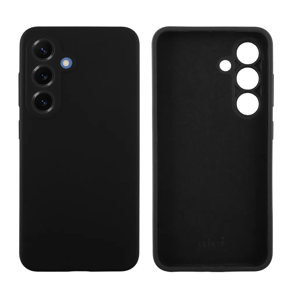 IDOL 1991 ΘΗΚΗ SAMSUNG S25 5G S931 6.2" VELVET ELITE TPU 4 SIDE FULL CAMERA PROTECTION BLACK