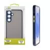 LIME ΘΗΚΗ SAMSUNG S25 5G S931 6.2" HARDSHELL FUSION FULL CAMERA PROTECTION BLUE WITH YELLOW KEYS
