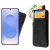 IDOL 1991 ΘΗΚΗ SAMSUNG S25 5G S931 6.2" ANTI-RFID LEATHER SMART WALLET CAMERA GUARD BLACK