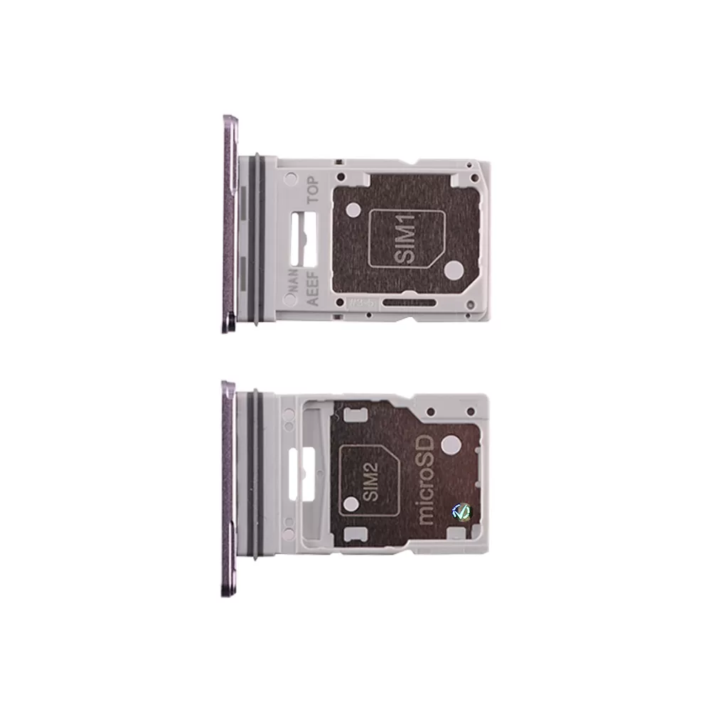 SAMSUNG A55 5G A556 DUAL SIM CARD HOLDER VIOLET GH98-48039C ORIGINAL SERVICE PACK