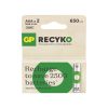 GP ΜΠΑΤΑΡΙΕΣ ΕΠΑΝΑΦΟΡΤΙΖΟΜΕΝΕΣ AAA/R03 1.2V 650mAh NIMH RECYKO READY TO USE 2/BLISTER