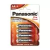 PANASONIC ΜΠΑΤΑΡΙΕΣ ΑΛΚΑΛΙΚΕΣ AA LR06 1.5V ALKALINE PRO POWER 4/BLISTER