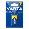VARTA ΜΠΑΤΑΡΙΕΣ ΑΛΚΑΛΙΚΕΣ 9V 6LR61/6LF22 ALKALINE LONGLIFE POWER 1/BLISTER
