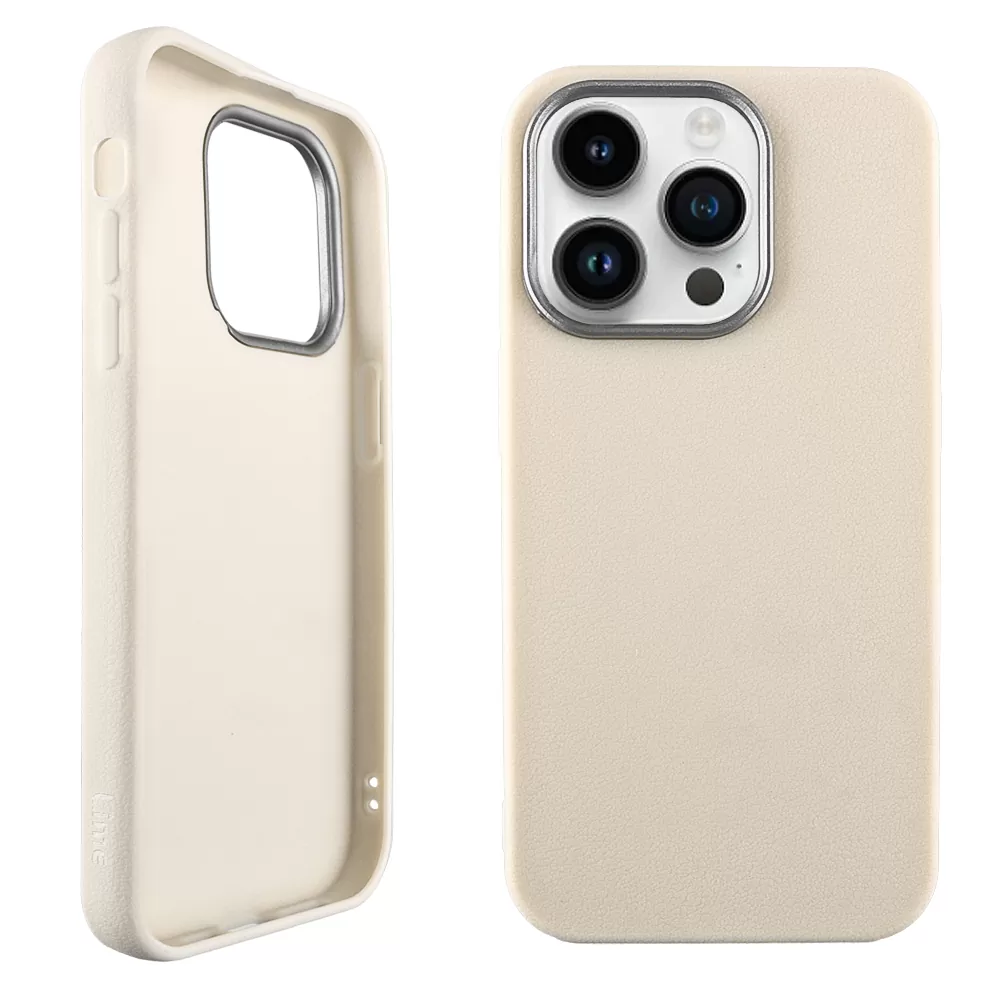 LIME ΘΗΚΗ IPHONE 14 PRO 6.1" FLEXISNAP TPU CAMERA GUARD OFF WHITE