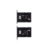 SAMSUNG A15 4G A155 SIM CARD + MEMORY HOLDER BLACK GH98-48940E ORIGINAL SERVICE PACK