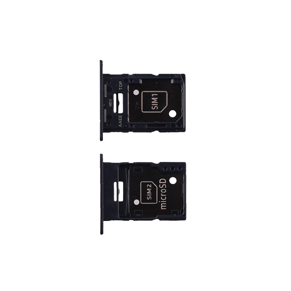 SAMSUNG A15 4G A155 SIM CARD + MEMORY HOLDER BLACK GH98-48940E ORIGINAL SERVICE PACK